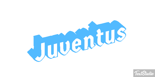 Juventus Text effect