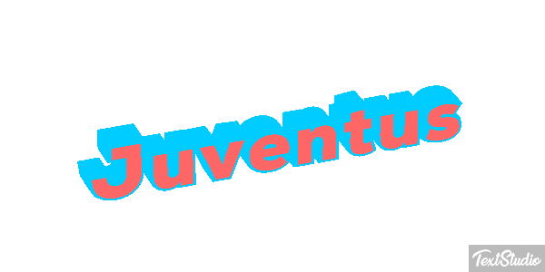 Juventus Text effect