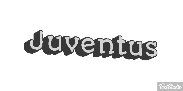 Juventus Text effect