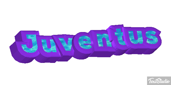 Juventus Text effect