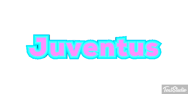 Juventus Text effect