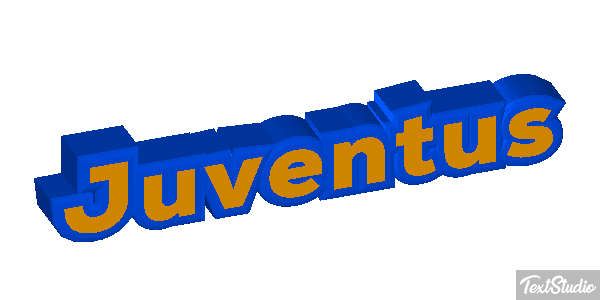 Juventus Text effect