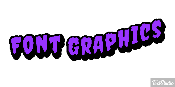 Font Graphics Text effect
