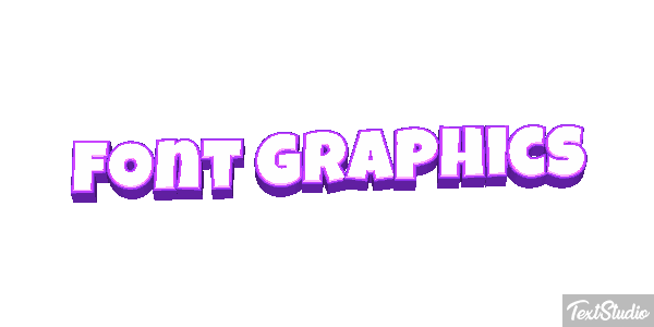 Font Graphics Text effect