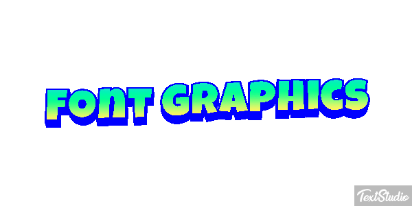 Font Graphics Text effect