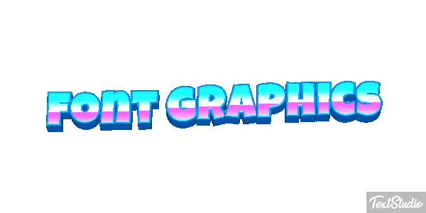 Font Graphics Text effect