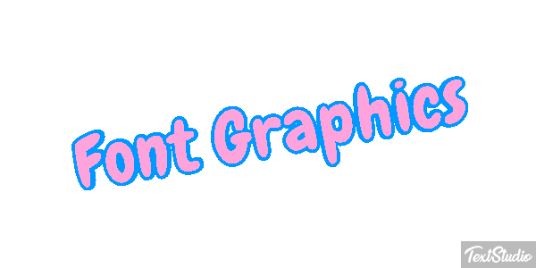 Font Graphics Text effect