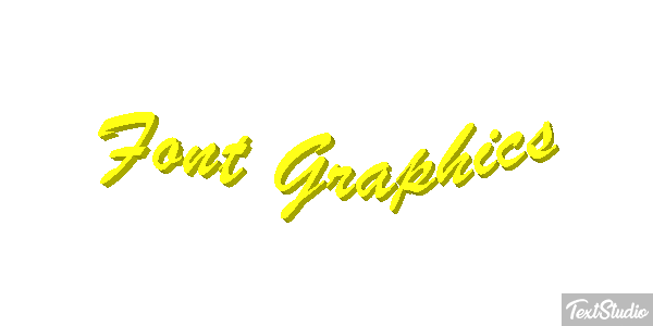 Font Graphics Text effect