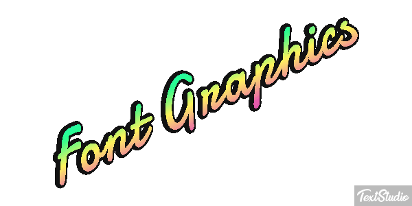 Font Graphics Text effect