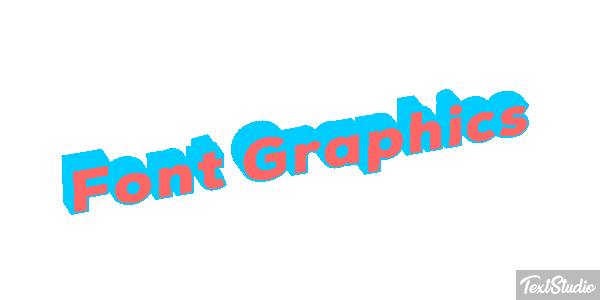 Font Graphics Text effect