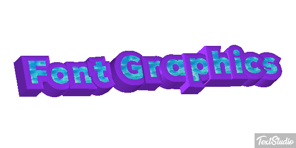 Font Graphics Text effect