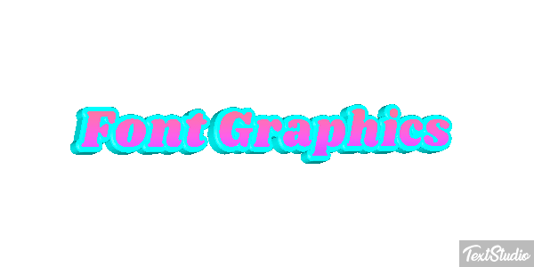 Font Graphics Text effect