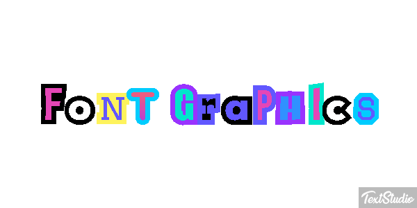 Font Graphics Text effect