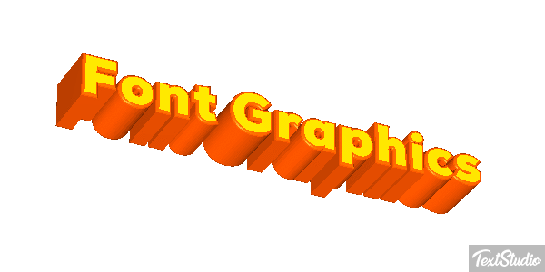 Font Graphics Text effect