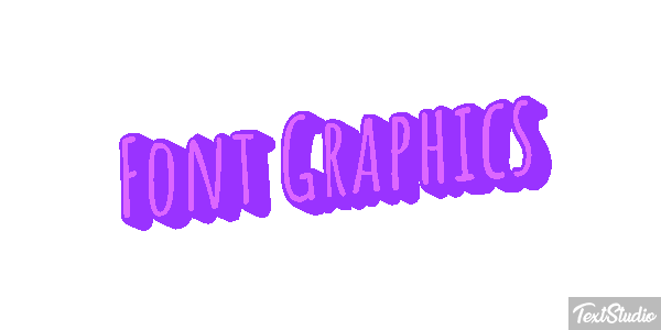 Font Graphics Text effect
