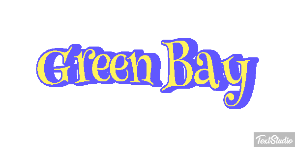 Green Bay Efeito do texto