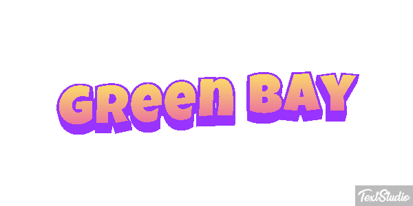 Green Bay Efeito do texto