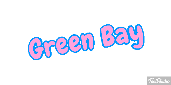 Green Bay Efeito do texto