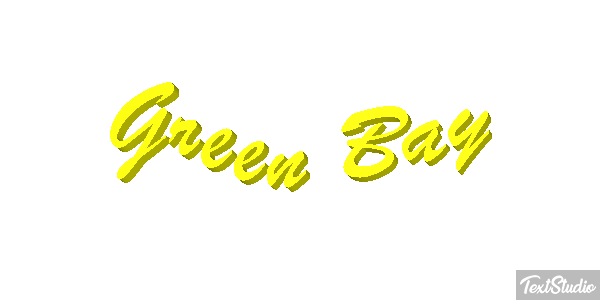Green Bay Efeito do texto