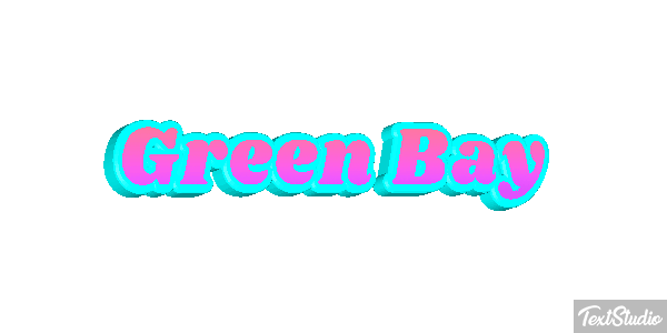 Green Bay Efeito do texto
