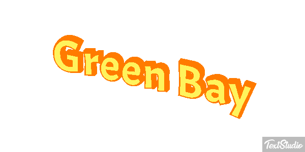 Green Bay Efeito do texto
