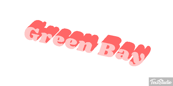 Green Bay Efeito do texto