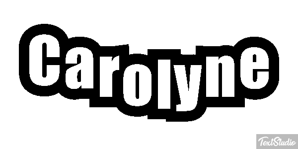 Carolyne Text effect
