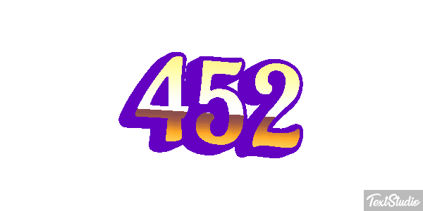 452 Texteffekt