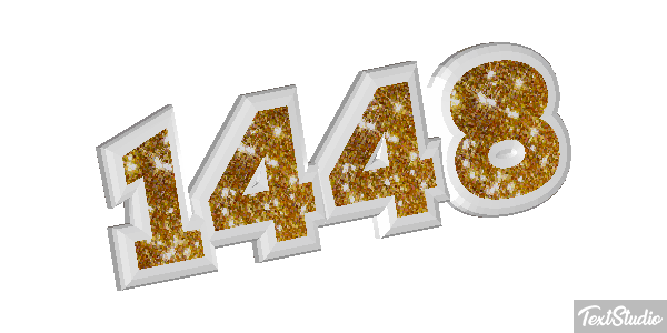 1448 Tekst effect