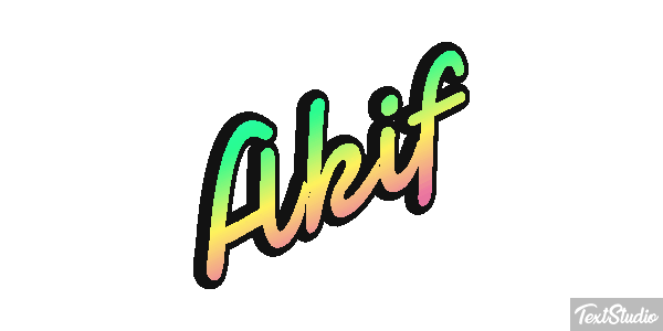 Akif テキスト効果