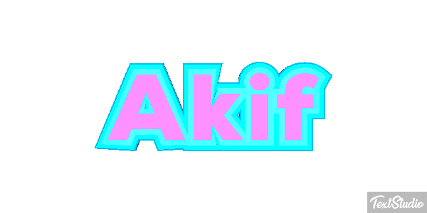 Akif テキスト効果