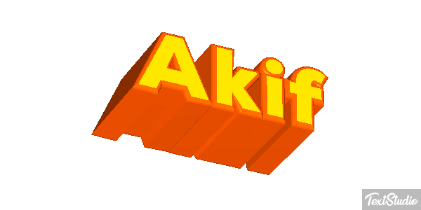 Akif テキスト効果