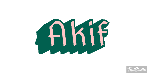 Akif テキスト効果
