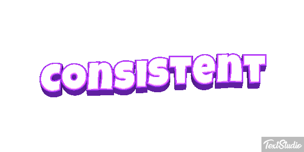 Consistent Efecto de texto