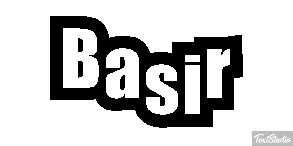 Basir Effetto testo