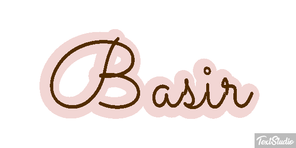 Basir Effetto testo
