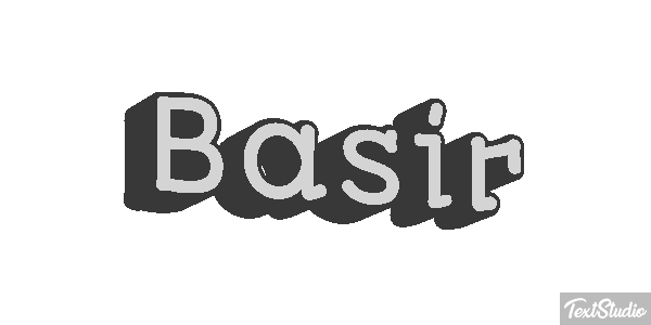 Basir Effetto testo