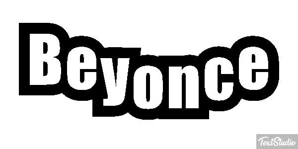 Beyoncé Text effect