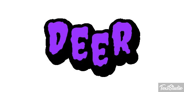 Deer Text effect