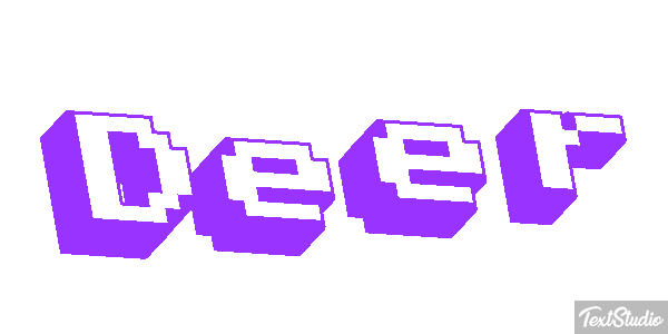 Deer Text effect