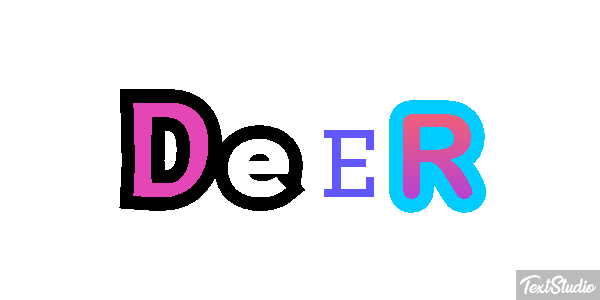 Deer Text effect