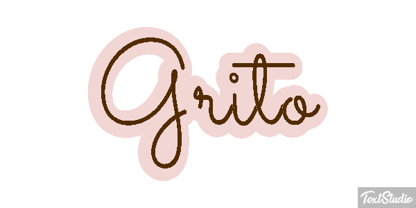 Grito Efecto de texto