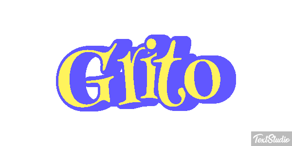 Grito Efecto de texto