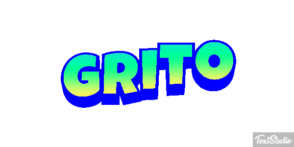 Grito Efecto de texto