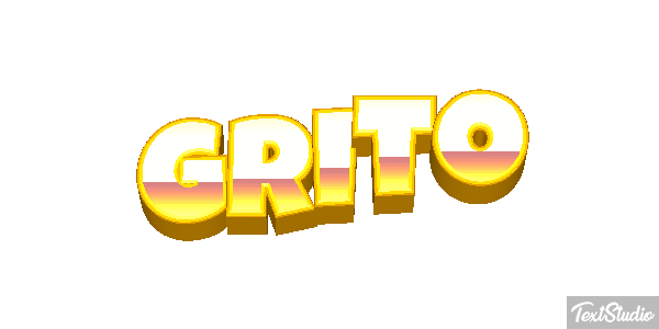 Grito Efecto de texto