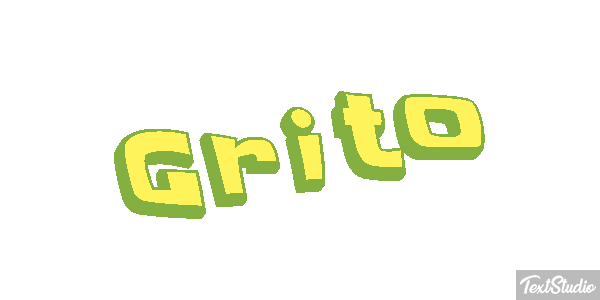 Grito Efecto de texto