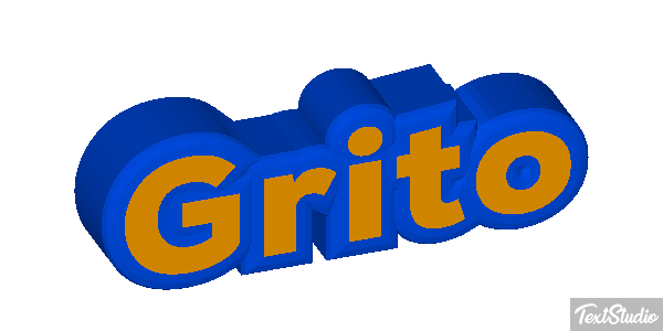 Grito Efecto de texto