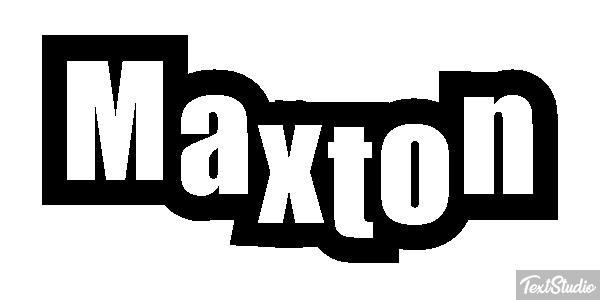 Maxton Efekt tekstowy