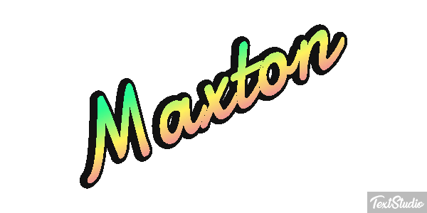 Maxton Efekt tekstowy