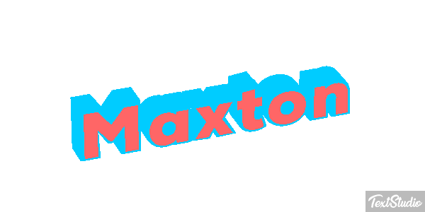Maxton Efekt tekstowy